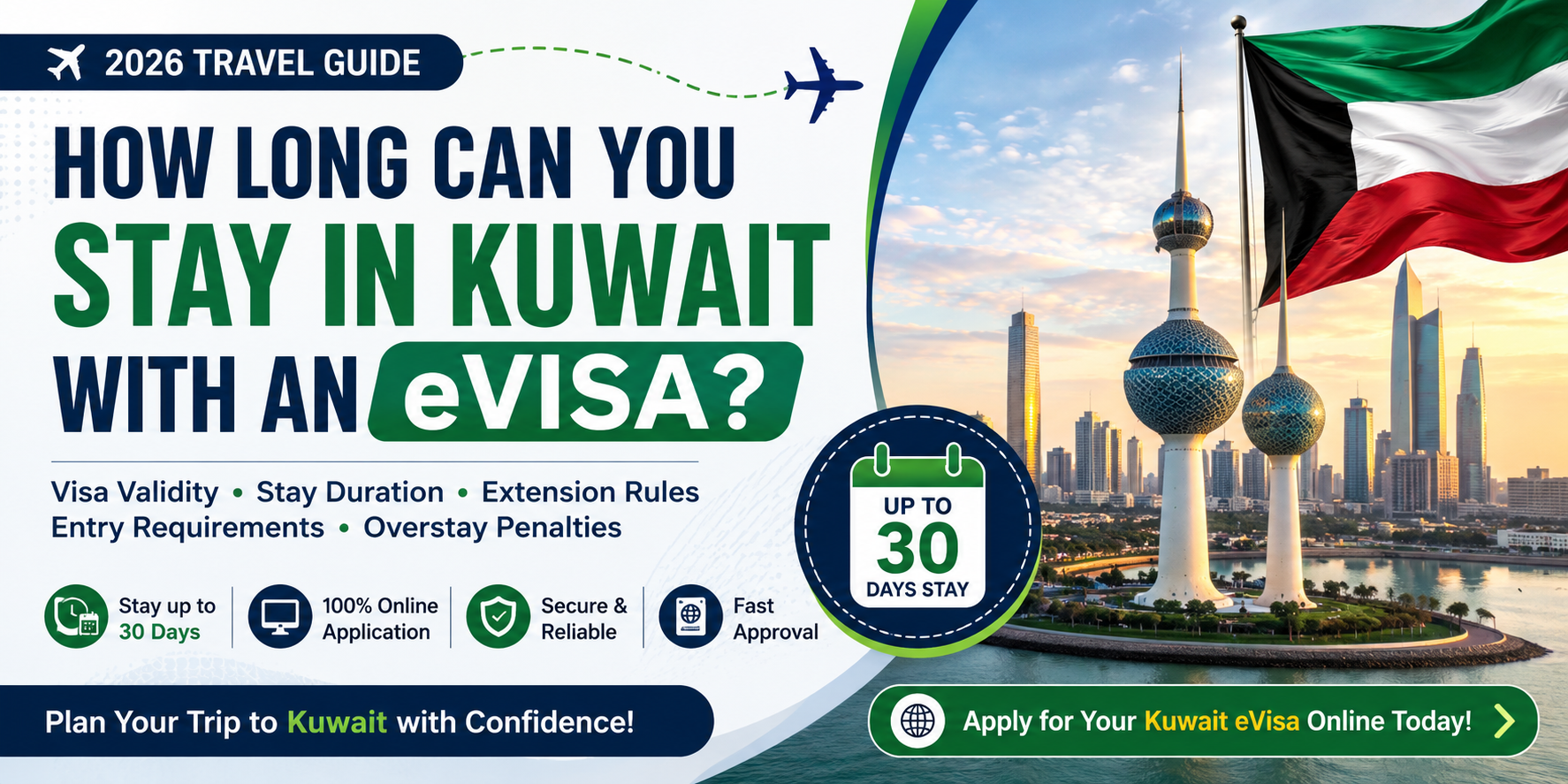 How Long Can You Stay in Kuwait with an eVisa? Complete 2026 Travel Guide